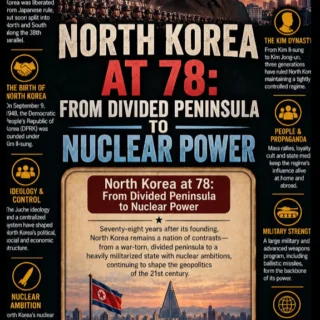 North Korea at 78: From Divided Peninsula to Nuclear Power
