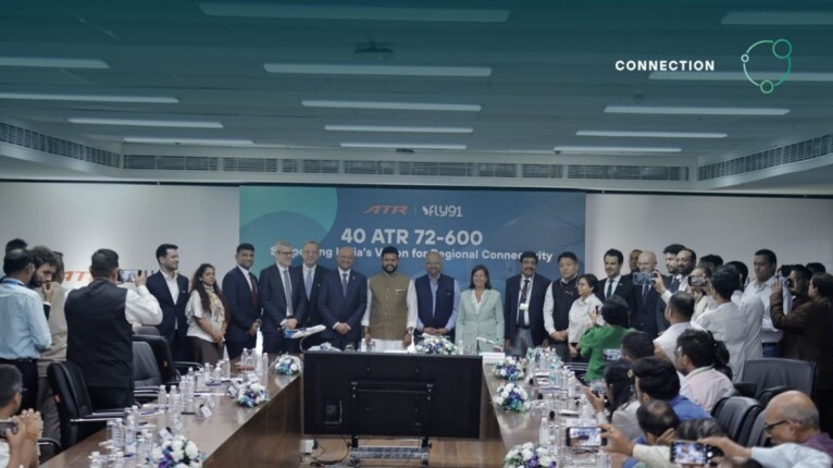Fly 91 places USD 1 billion order for 40 ATR aircraft