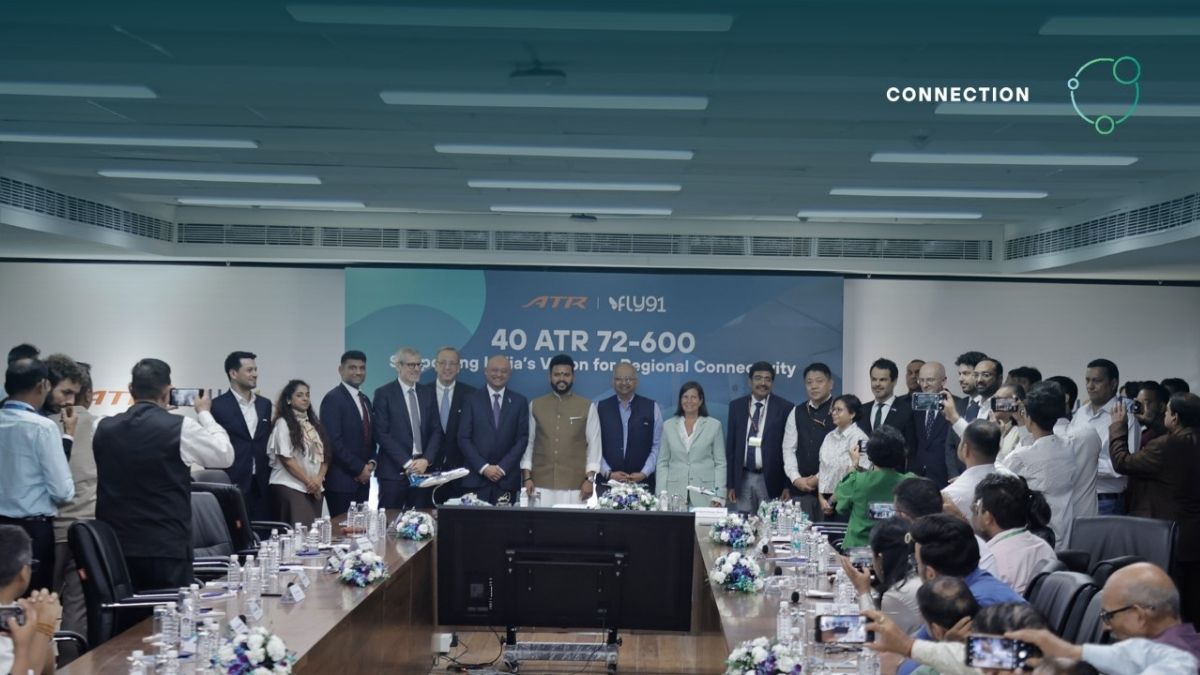 Fly 91 places USD 1 billion order for 40 ATR aircraft