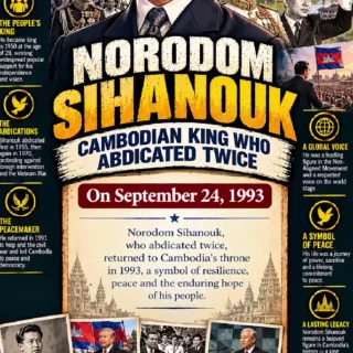 Norodom Sihanouk: Cambodian King Who Abdicated Twice
