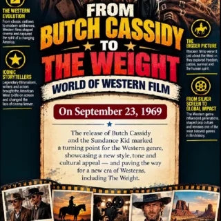 From Butch Cassidy to The Weight: World of Western Film