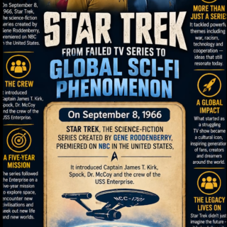 Star Trek: From Failed TV Series to Global Sci-Fi Phenomenon