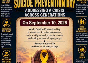World Suicide Prevention Day: Addressing a Crisis Across Generations