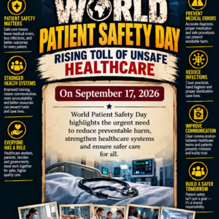 World Patient Safety Day: Rising Toll of Unsafe Healthcare
