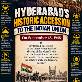 Hyderabad’s historic accession to the Indian Union