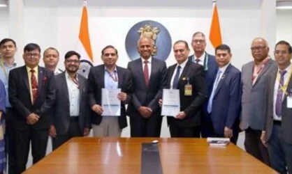 MOD signs INR 41.06 billion defence contracts for satellite, torpedoes