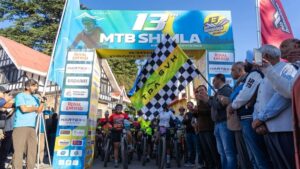 72 cyclists flagged off for MTB Shimla 2026 in Himachal Pradesh