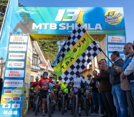 72 cyclists flagged off for MTB Shimla 2026 in Himachal Pradesh