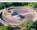 A temple in Morena that resembles the Indian Parliament
