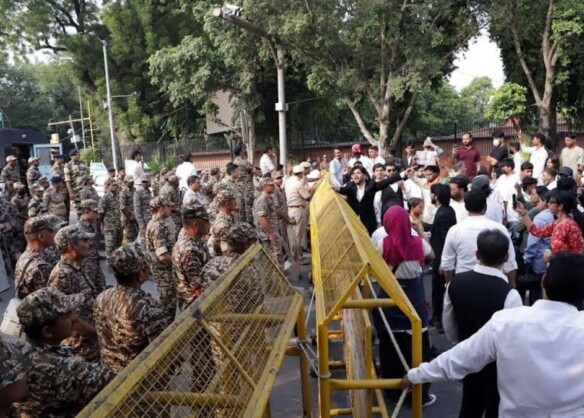 Thousands detained in CJP protest against Chief Election Commissioner in Delhi