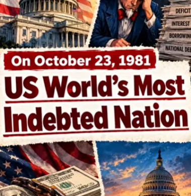 US World’s Most Indebted Nation