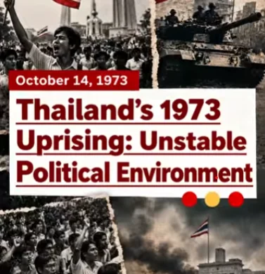 Thailand’s 1973 Uprising: Unstable Political Environment